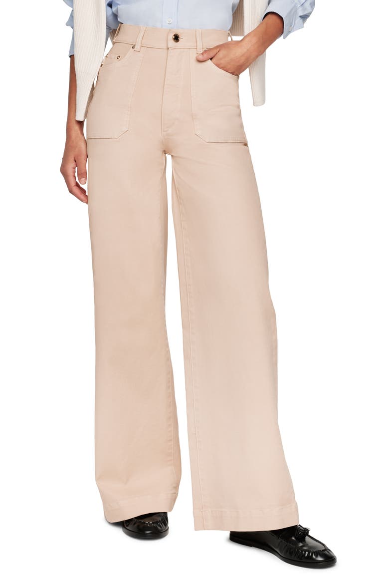 Hepburn High Waist Wide Leg Jeans video