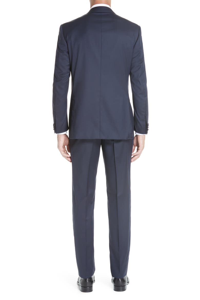 Classic Fit Wool Tuxedo, Alternate, color, NAVY