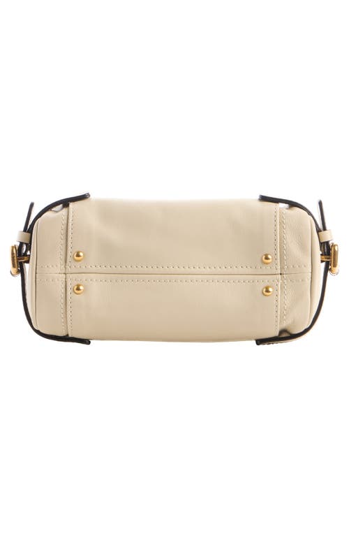 Chloé Small Paddington Leather Shoulder Bag In Gray