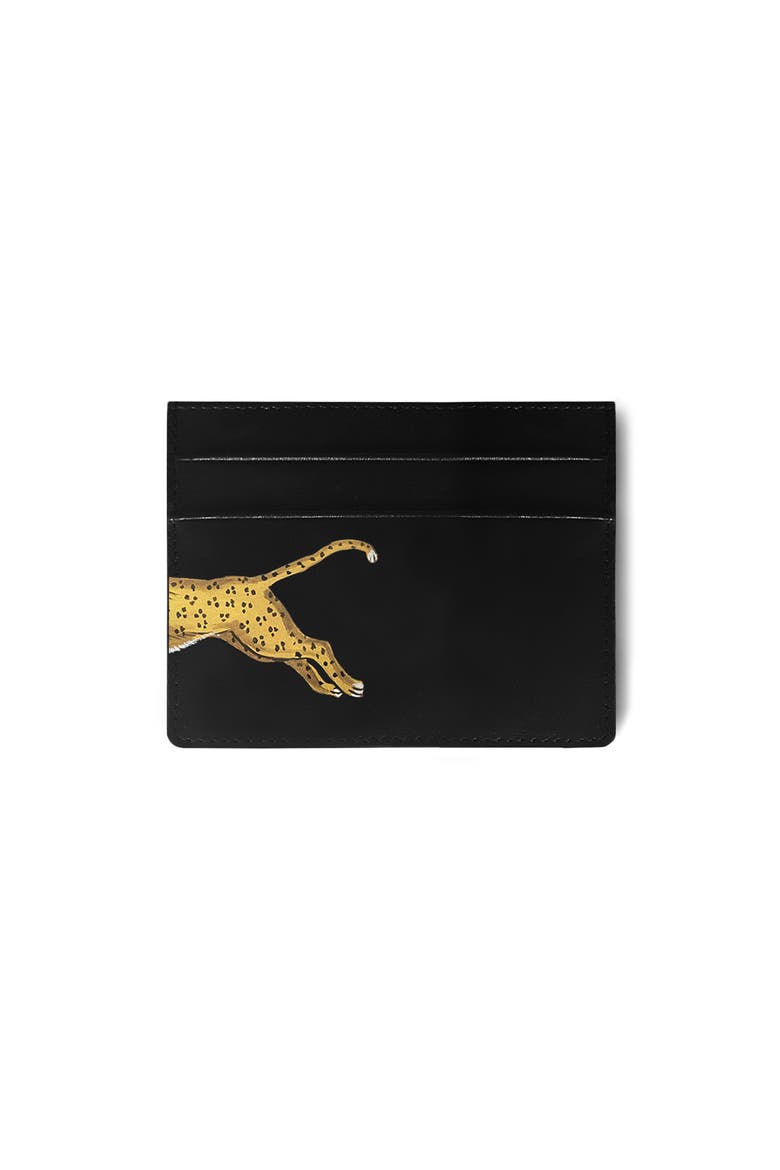 Leopard Cardholder, Alternate, color, Leopard