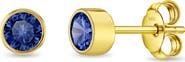 In Season Jewelry 14k Halo Girl Earrings