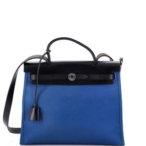 Herbag Zip Leather and Toile 31