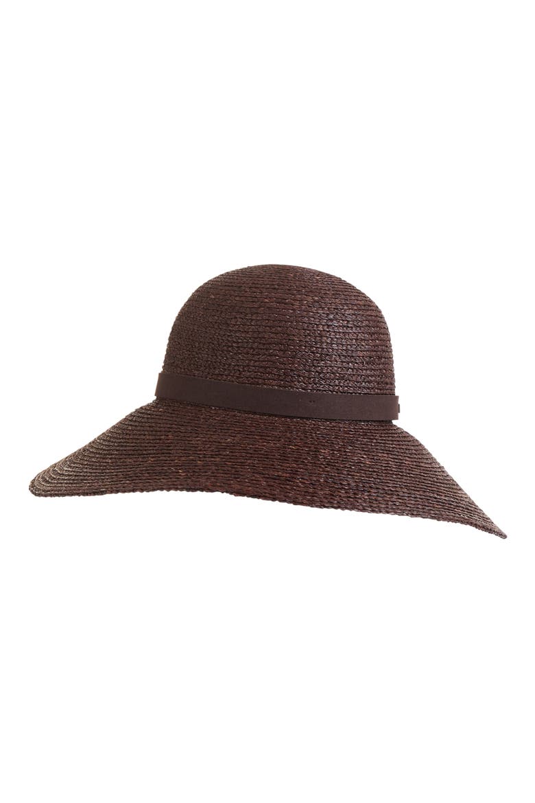 Wide Brim Sun Hat, Alternate, color, BROWN