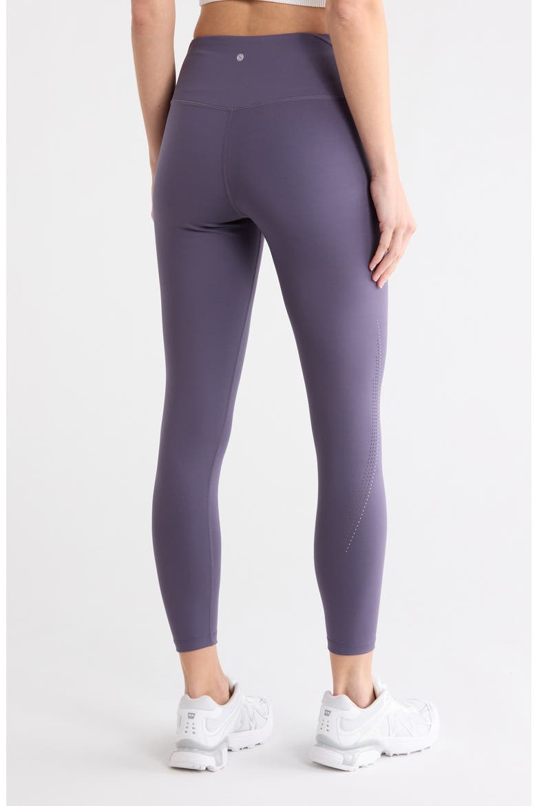 Grace Perforated 7/8 Leggings, Alternate, color, FRENCH GRAPE