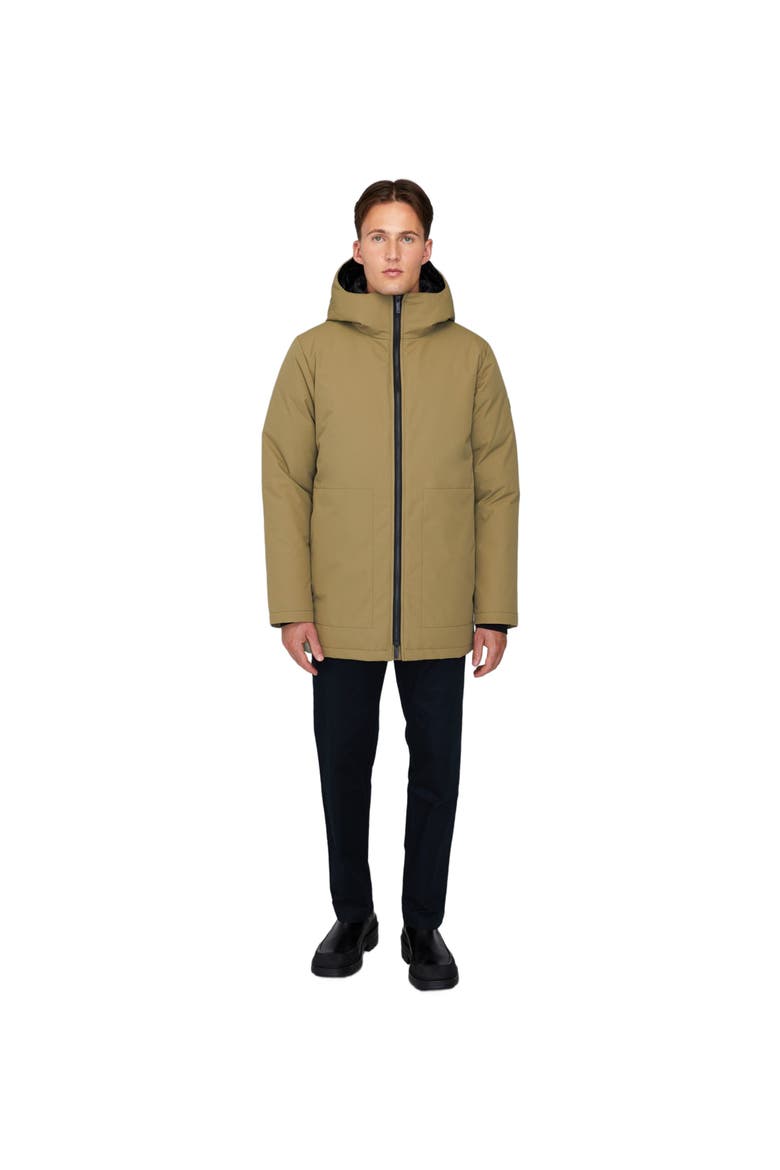 JULES | Hooded Down Winter Jacket, Main, color, Khaki