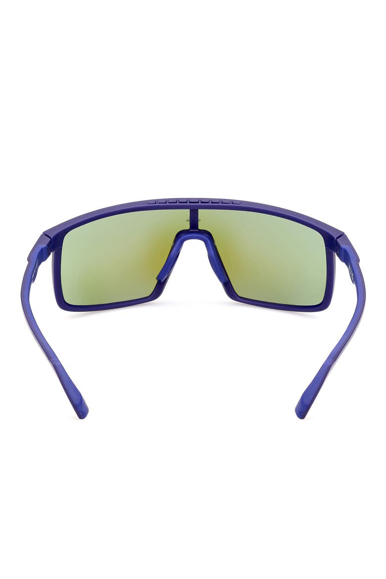 Shield Sunglasses, Alternate, color, BLUE / MIRROR VIOLET