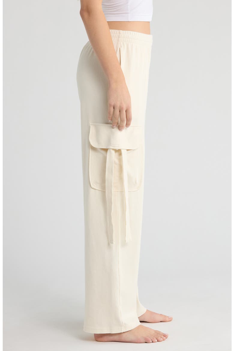 Ophira Cargo Pants, Alternate, color, CREAM