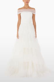 Jenny Packham Angel Falls Tiered Maxi Dress
