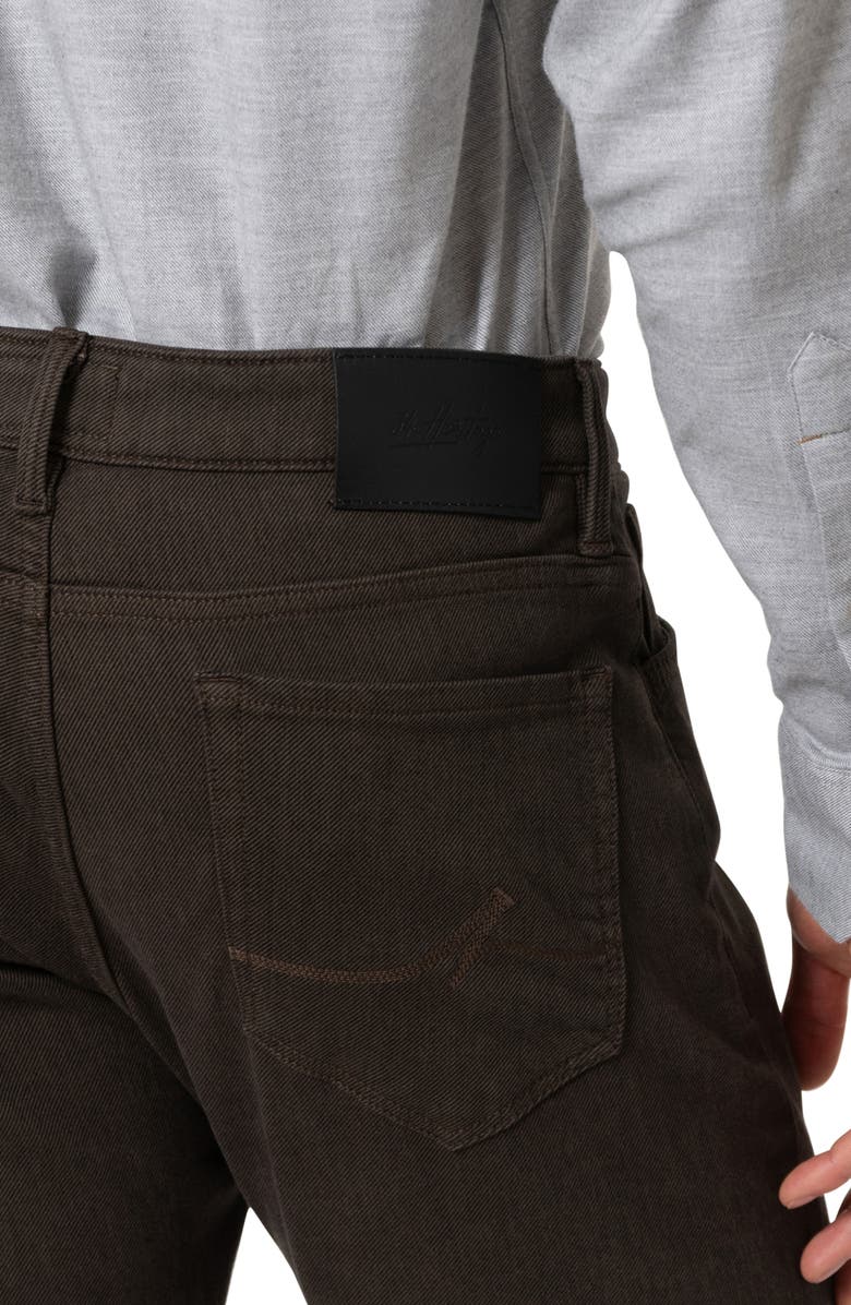 34 Heritage Courage Stretch Twill Straight Leg Pants, Alternate, color, Green Diagonal