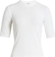 FRAME Rib Crewneck T-Shirt