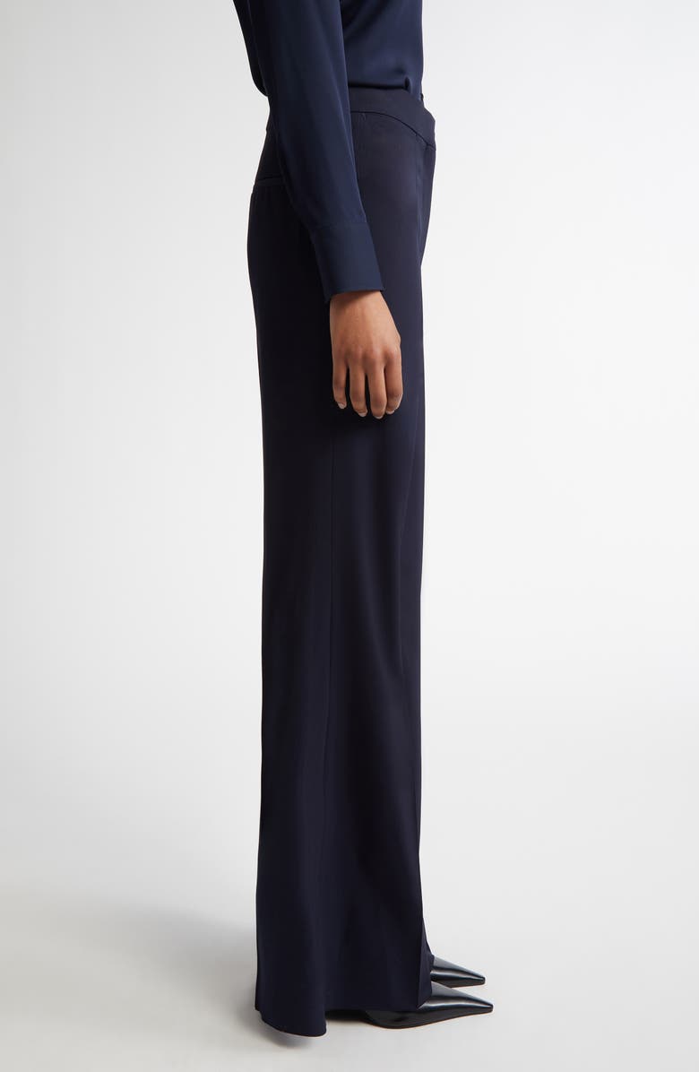 Stella McCartney Iconic Stretch Wool Flare Leg Pants, Alternate, color, 