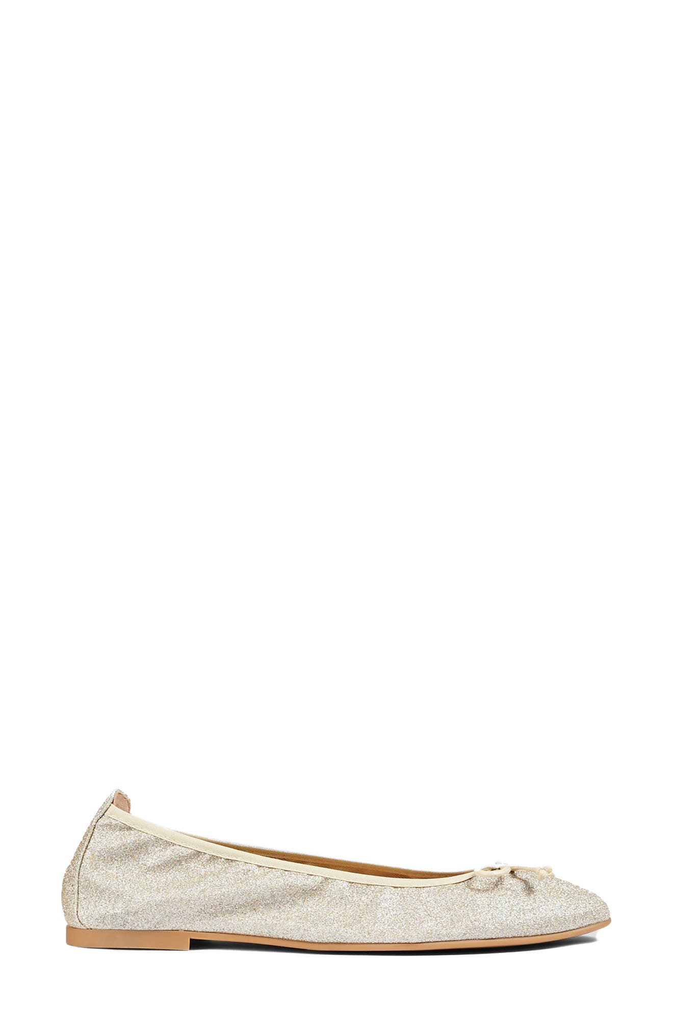 LK Bennett Trilly Ballet Flat, Alternate, color, Gold