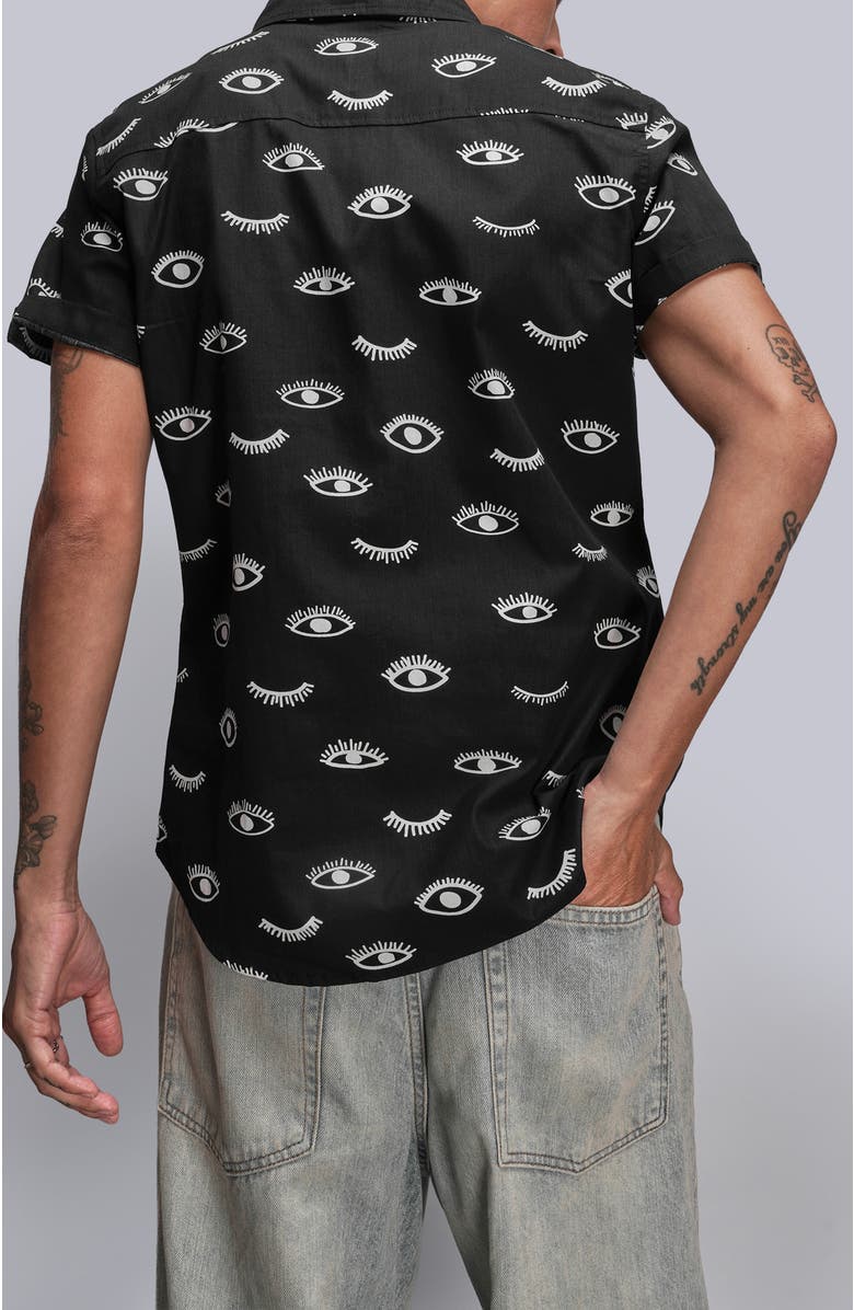 WILDFANG The Essential Button Up, Alternate, color, Wink Black