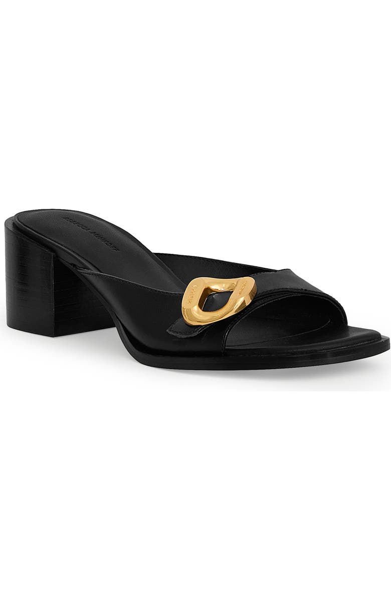 Rebecca Minkoff G Slide Sandal, Main, color, Black