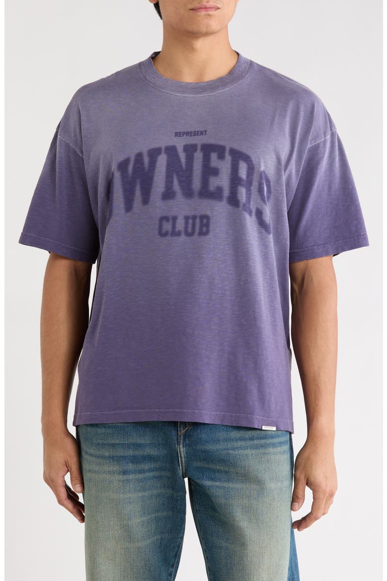 Owners Club Graphic T-Shirt, Main, color, DEEP PURPLE