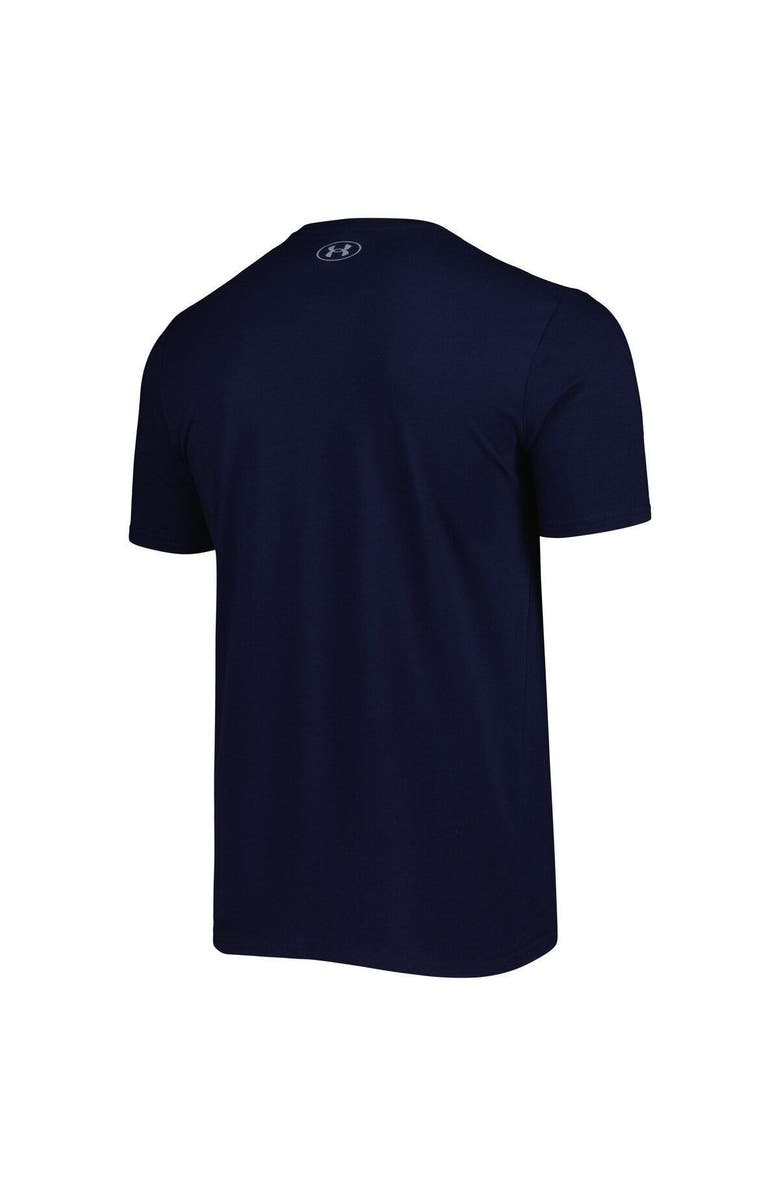 Under Armour Men's Under Armour Navy Round Rock Express Wordmark T-Shirt, Alternate, color, 