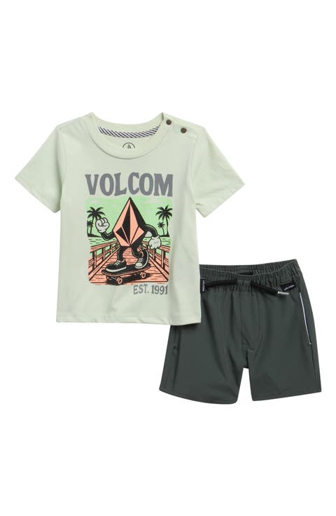 Graphic T-Shirt & Shorts Set (Baby)
