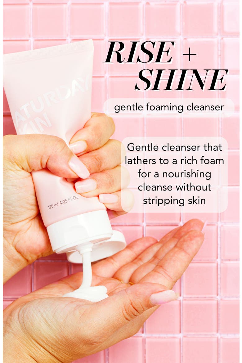 Rise + Shine Gentle Cleanser, Alternate, color, NO COLOR