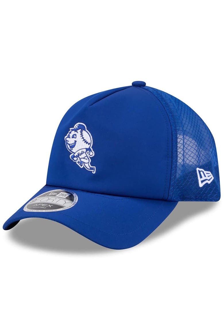 Men's New Era Royal New York Mets 2026 Batting Practice Alternate Apex 9FORTY Adjustable Hat, Main, color, Royal