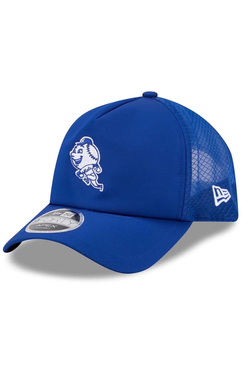 New Era Men's New Era Royal New York Mets 2026 Batting Practice Alternate Apex 9FORTY Adjustable Hat, Main, color, Royal