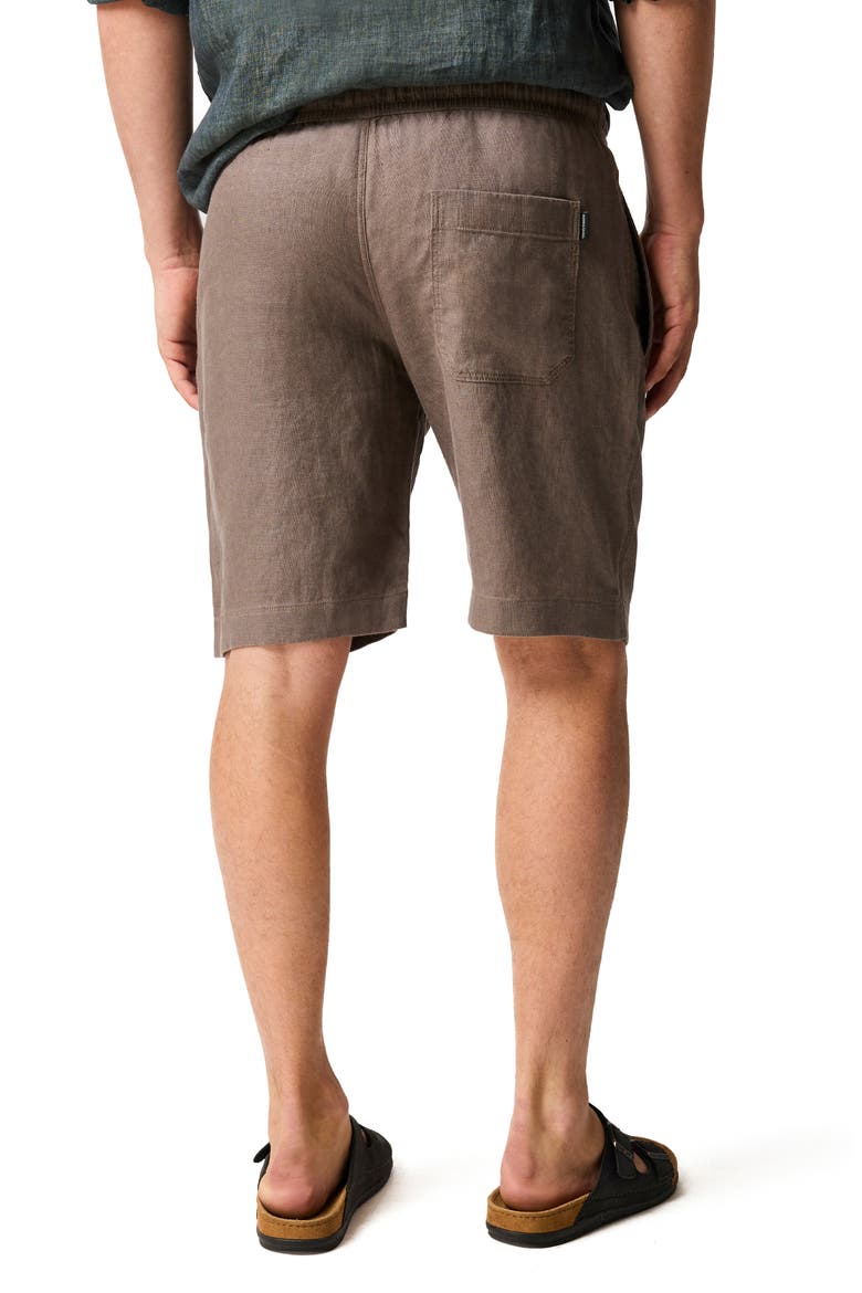 Linen Shorts, Alternate, color, DRIFTWOOD