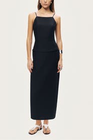 Nocturne Spaghetti Strap Maxi Dress