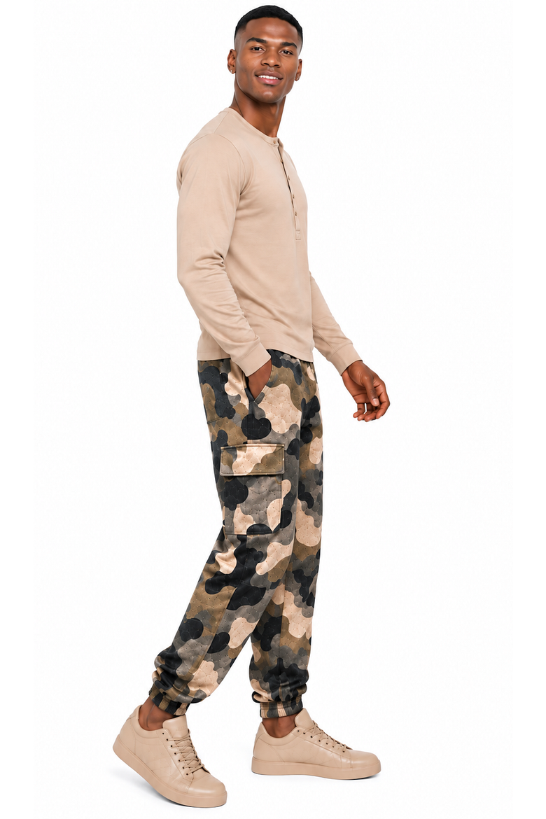 Primo Camo Jogger, Alternate, color, black
