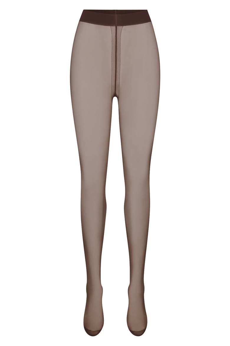 Hosiery Sheer Tights, Alternate, color, ESPRESSO