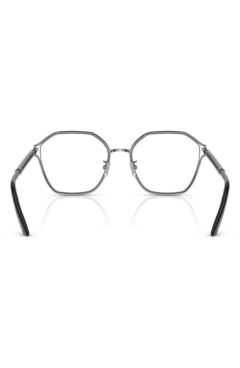 Versace 55mm Geometric Optical Glasses, Alternate, color, 