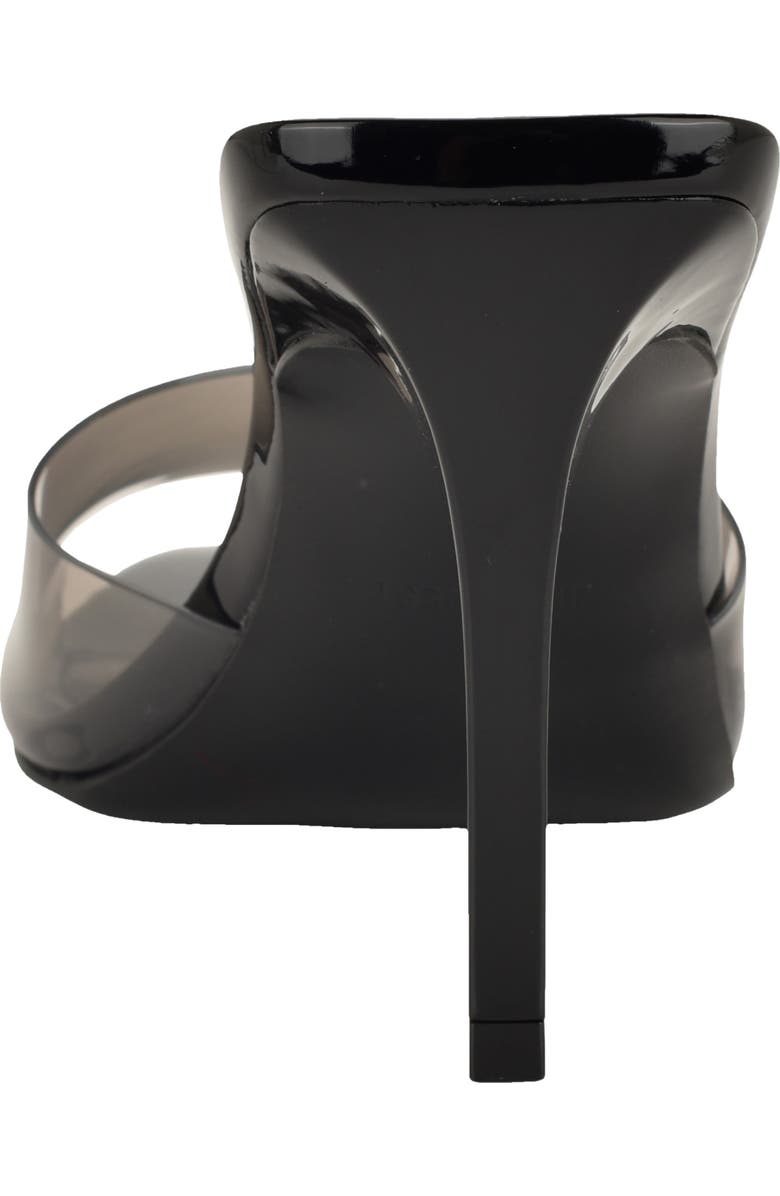 Nine West Hather Stiletto Sandal, Alternate, color, Black