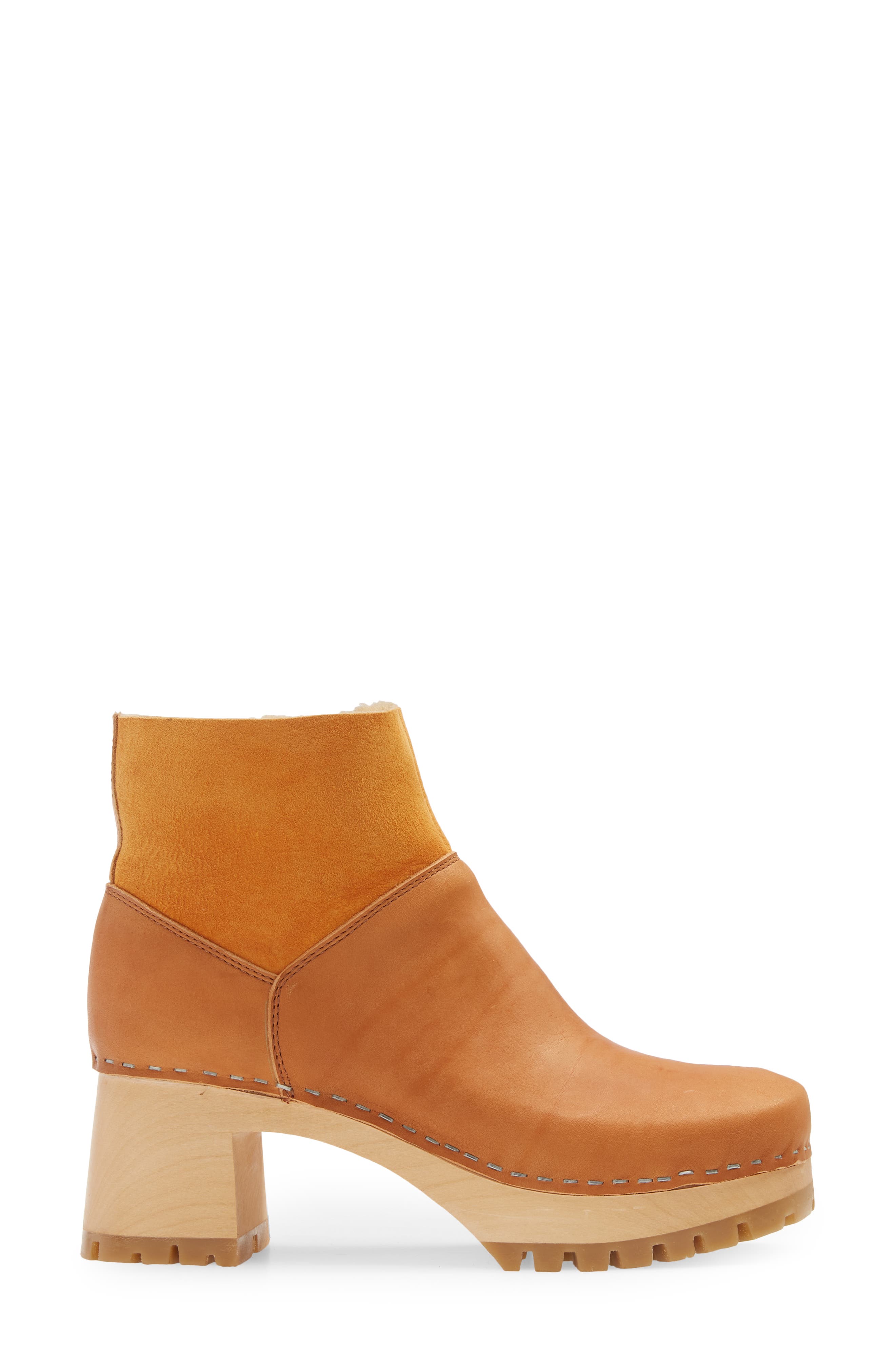 Bootie, Alternate, color, NATURE LEATHER