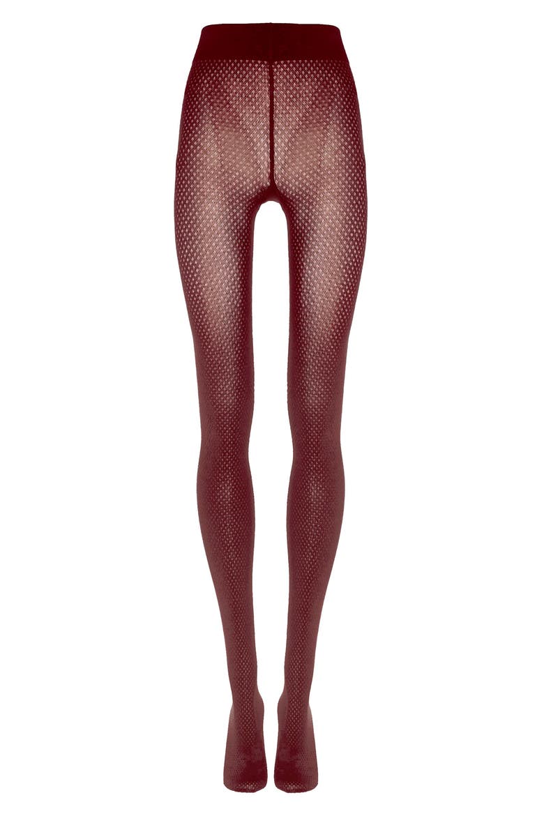 Dot Tights, Alternate, color, MIDNIGHT RED