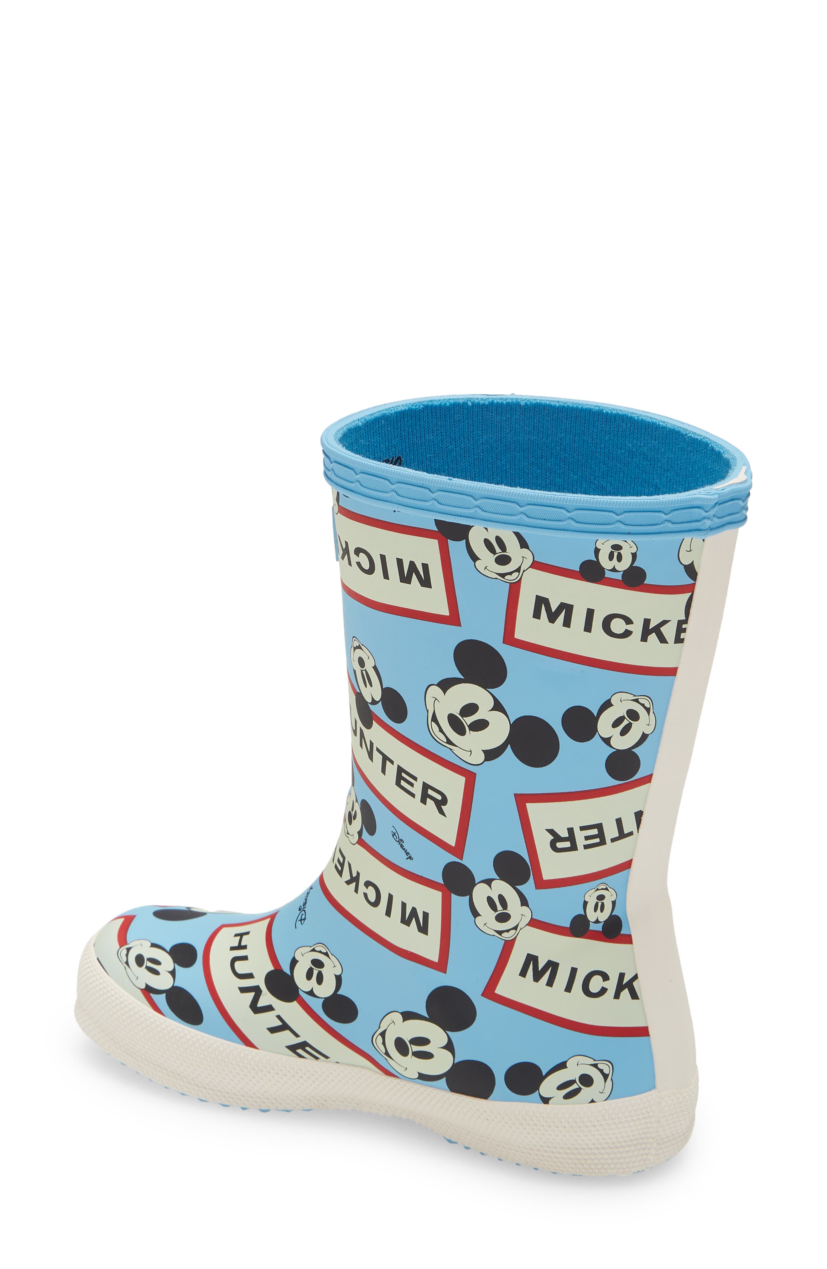 Hunter Classic Disney Print Rain Boot, Alternate, color, 