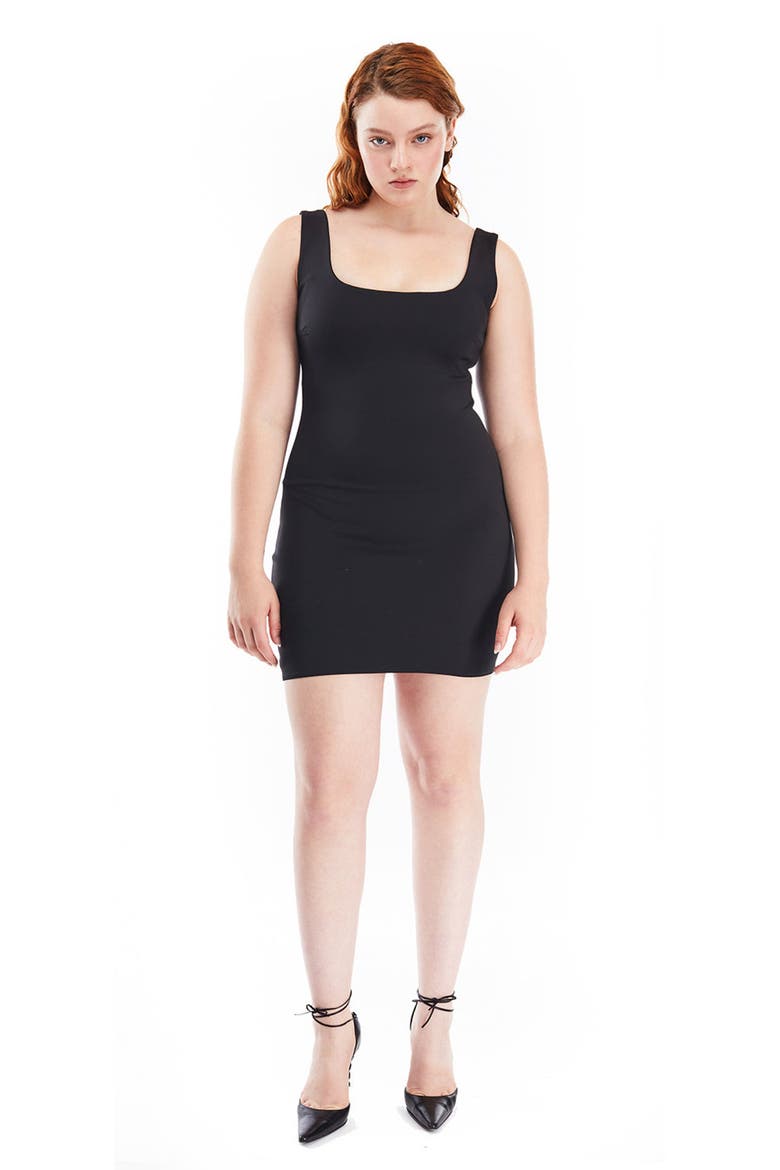 Audrey mini dress, Alternate, color, Black