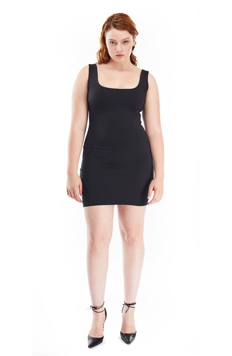 Mother of All Audrey mini dress, Alternate, color, Black