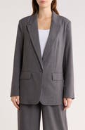 Leith Oversize Peak Lapel Blazer