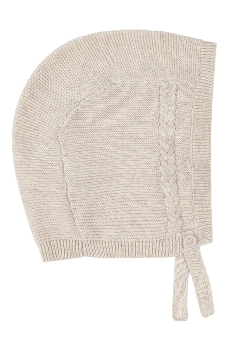 Hope & Henry Baby Organic Sweater Bonnet and Bootie Set, Infant, Alternate, color,