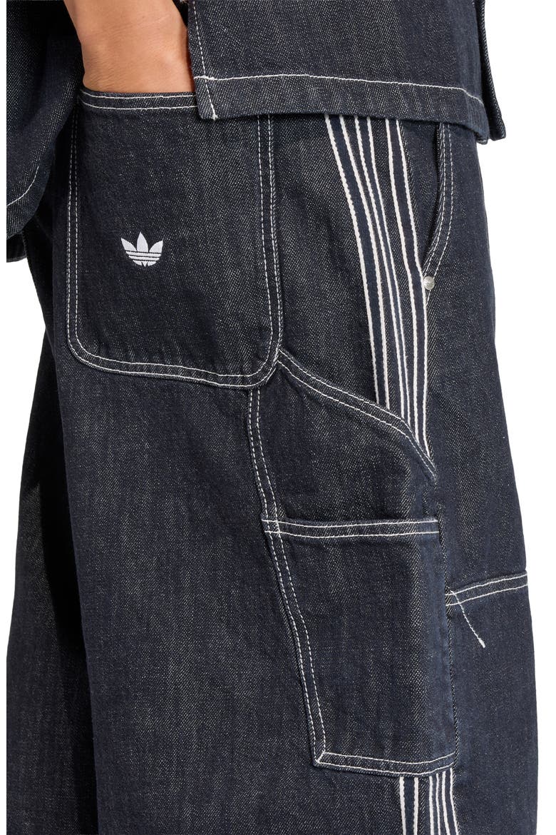 Loose Fit Worker Jeans, Alternate, color, INDIGO DENIM