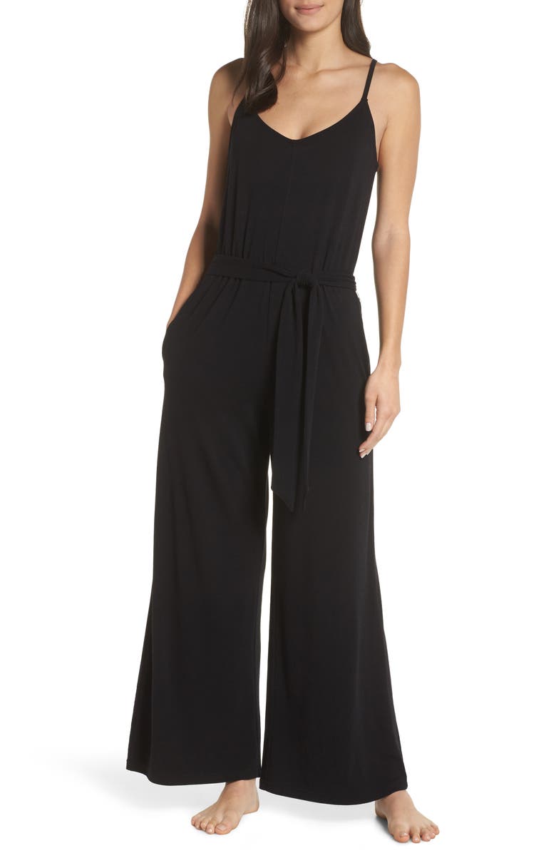 Something Navy Lounge Jumpsuit, Main, color,