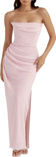 open lace back dress Adrienne Gown main image 1