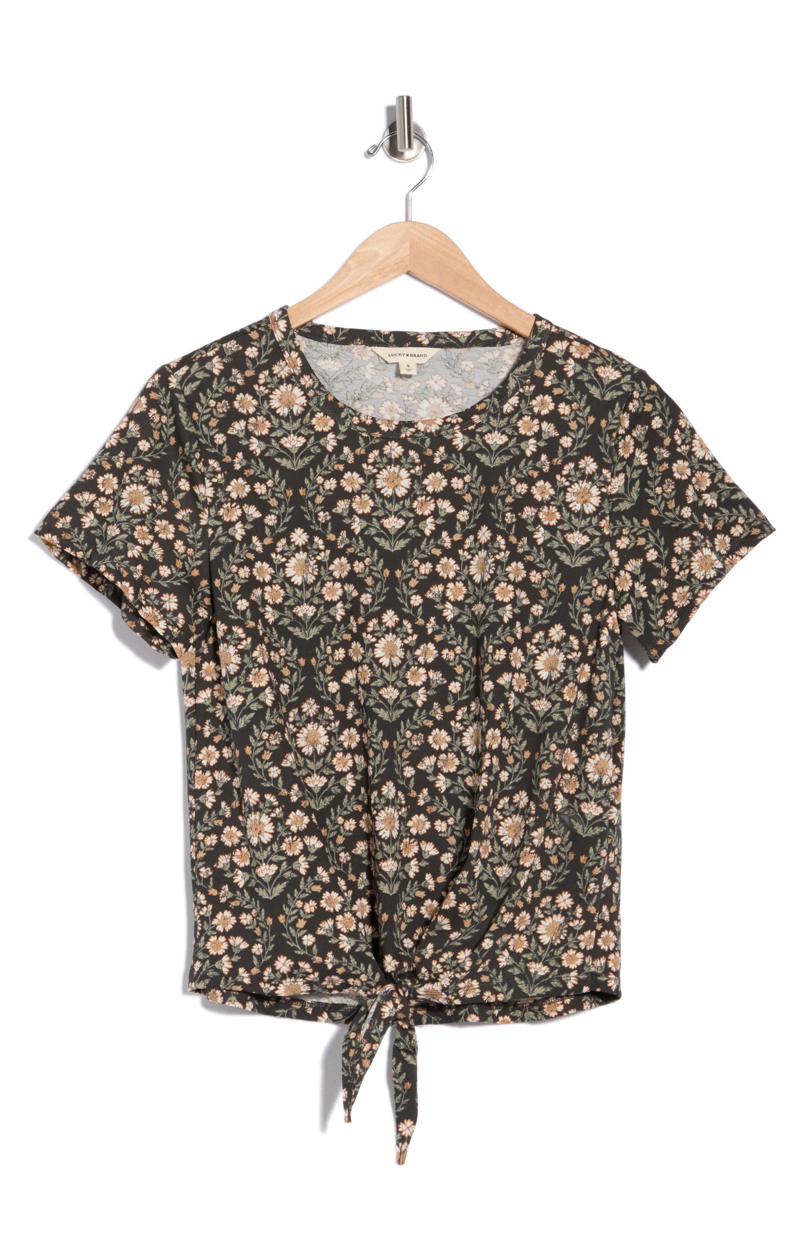 BLACK FLORAL