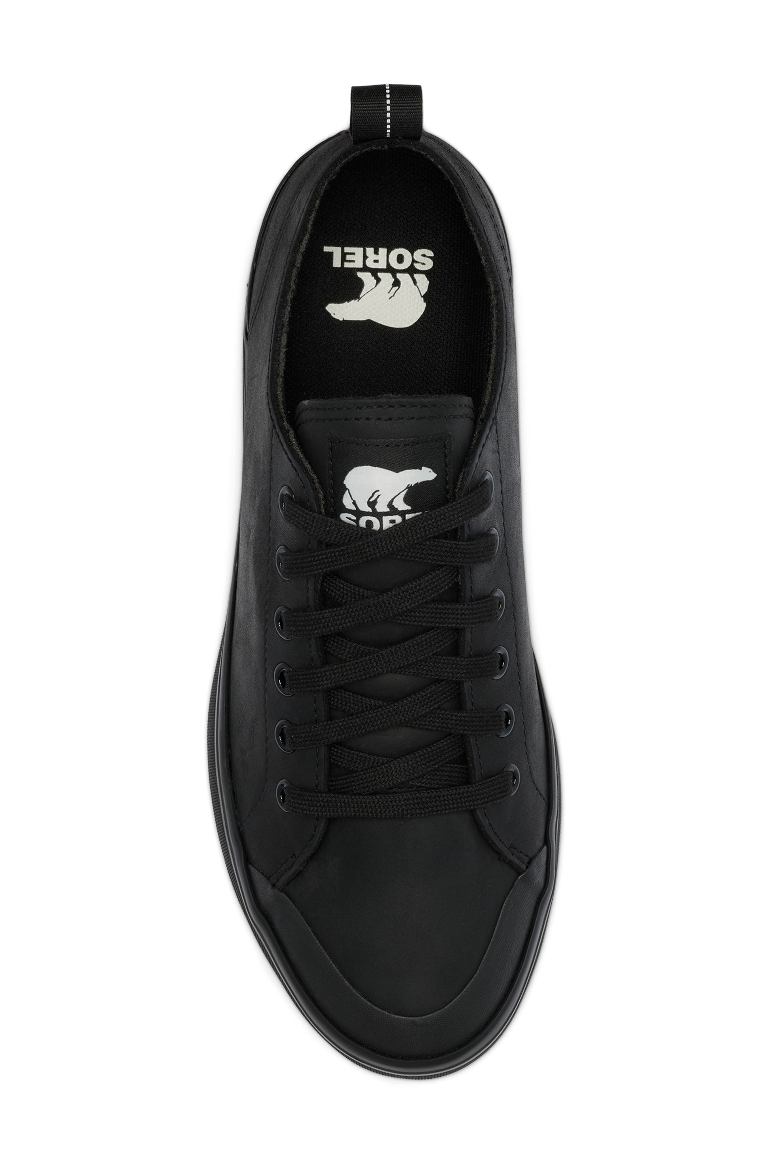 SOREL Metro<sup>™</sup> II Waterproof Sneaker, Alternate, color, Black/ Sea Salt