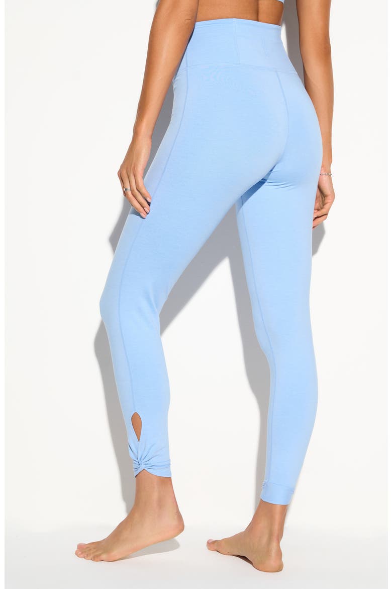 Erid High Waist 7/8 Leggings, Alternate, color, HEATHER BLUE MIST