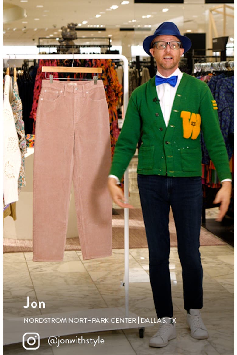 The Perfect Straight Corduroy Pants video