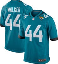 Nike Men's Nike Travon Walker Teal Jacksonville Jaguars Player Game Jersey