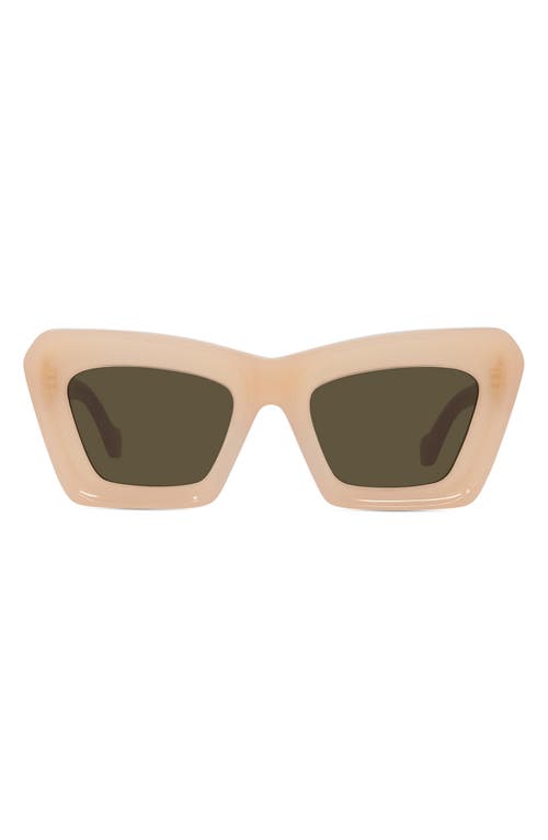 Loewe Anagram 52mm Cat Eye Sunglasses In Multi