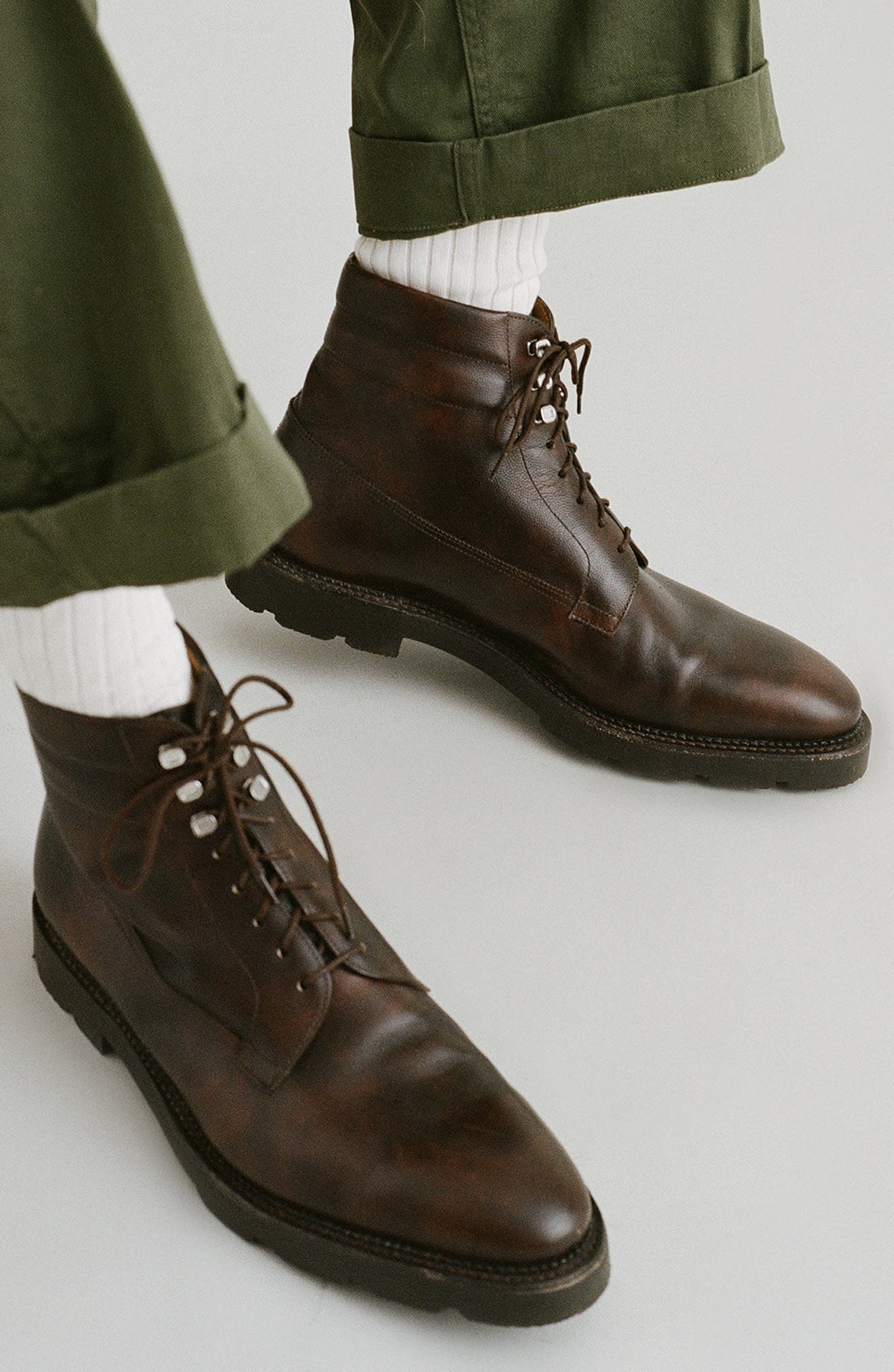 John Lobb Alder Lace-Up Boot, Alternate, color, 