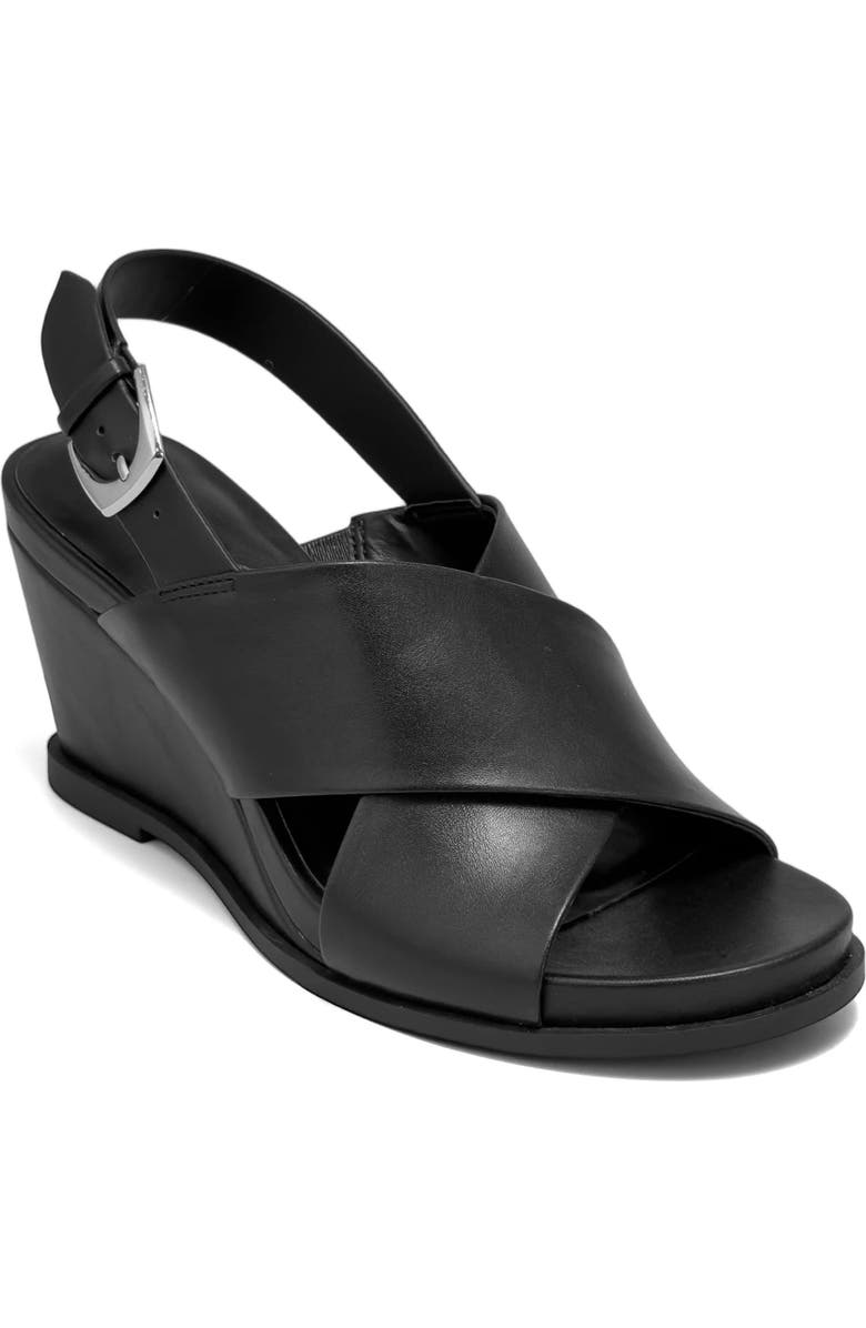 Aerosoles Dayonara Wedge Sandal, Main, color, Black