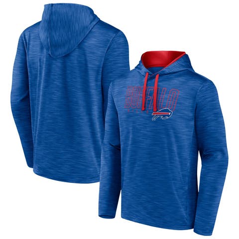 Men's Fanatics Branded Heather Royal Buffalo Bills Hook and Ladder Pullover Hoodie