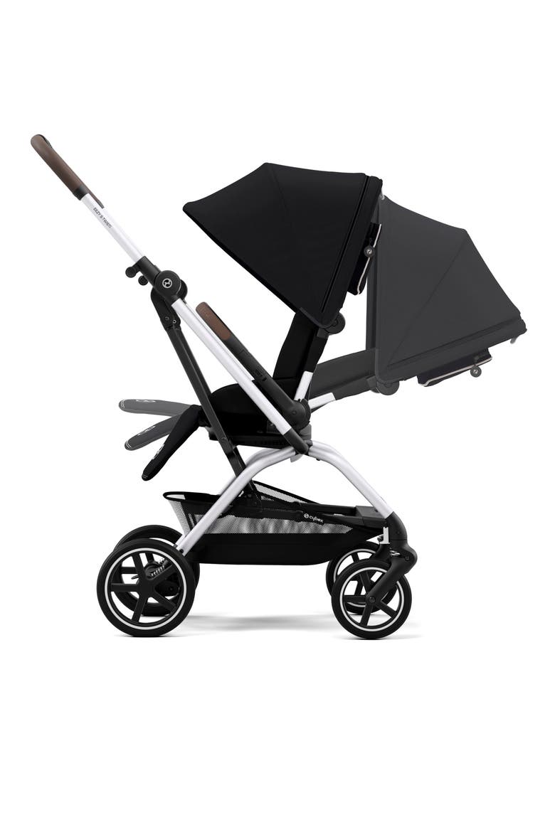 Eezy S Twist+ 2 Stroller, Alternate, color, MOON BLACK